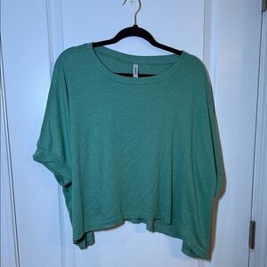 Casual Green Women's Top- over sized size small